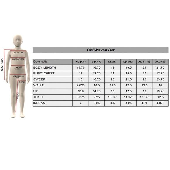 Girls' Woven Two Piece Set - Picture 6 of 6